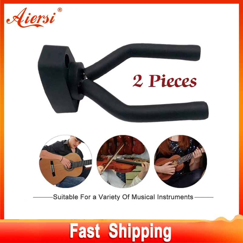 Bass Ukulele Stand Hook-Holder String-Instruments Violin-Hanger Wall-Mount Aiersi-Guitar