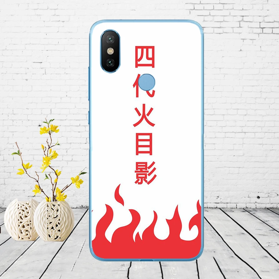 Мягкий силиконовый чехол 168DD Naruto Akatsuki Clan Cloud Symbol для Xiao mi Red mi 6 6a mi 8 a2 lite note 5 6 pro 7