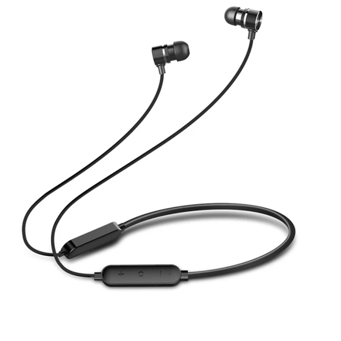 Wireless Earphone In-ear Stereo Bass Neck Hanging Bluetooth Headset for Sports LHB99