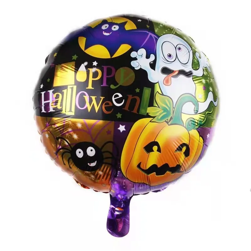 50/100pcs Halloween Balloon Skull Pumpkin Halloween Party Decor 18inch Foil  Helium Balloons Kid Festival Toys Globos Wholesale - AliExpress