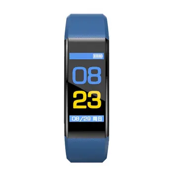 

115PLUS color screen smart bracelet Alarm clock Information push Synchronous detection Smart reminder