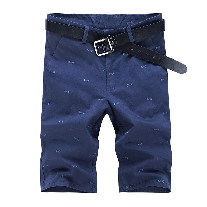 

Men's Korean-style Slim-Fit Pants Men's Slim Casual Cotton SH Orts Khaki SH