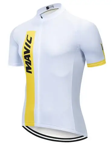 Для велоспорта Mavic команда одежда велосипед Джерси быстросохнущие мужские рубашки велосипедные рубашки с коротким рукавом Майки для велоспорта гель велосипед Топ Майо - Цвет: 06