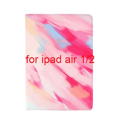 R for air 1 2 Книга Стиль чехол для iPad Air 1 2 авто сна умный силикон чехол для iPad 2/3/4 mini 1 2 3 4 9,7 дюймов - Цвет: R for air 1 2