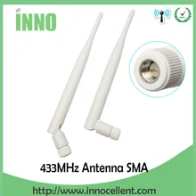 1 шт. 433 МГц Антенна 5dbi GSM 433 МГц SMA разъем antena 433 м резиновая Беспроводная Антенна ретранслятор для водомера антенна