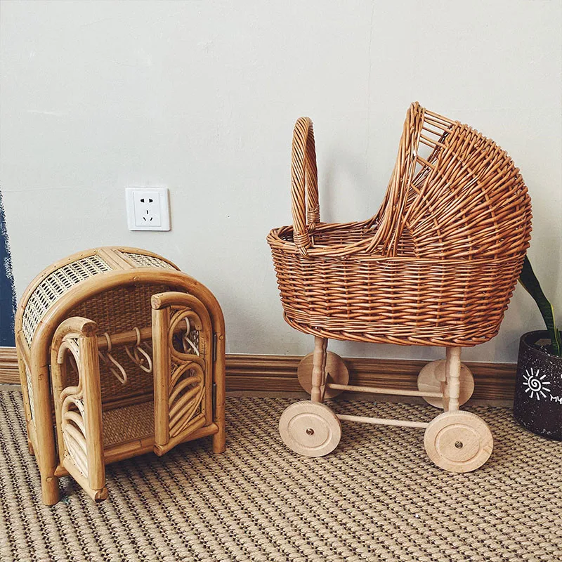 rattan baby walker for sale