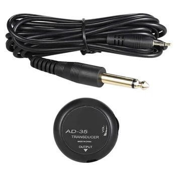 

AD-35 Mini Piezo Contact Pickup with Output Jack Audio Cable for Acoustic Guitar Classical Folk Violin Ukulele Dropshipping
