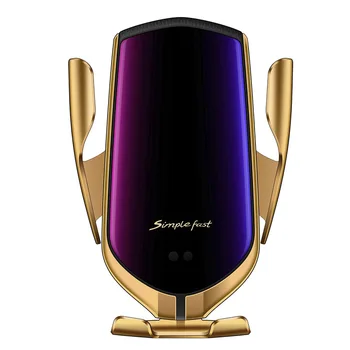 

20W Automatic Clamping 15W Car Wireless Charger For iPhone Xs Huawei LG Infrared Induction Qi Wireless Charger Car Phone Holder