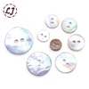 New 30pcs/lot Natural Shell Sewing Buttons Color Mother of Pearl MOP Round Shell 2 Hole Button garment Sewing Accessories DIY 3