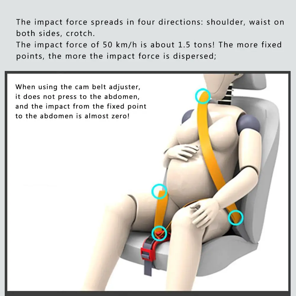 Регулятор ремня безопасности для беременных автомобилей комфорт и безопасность для мам защита живота новорожденного ребенка приводной ремень для беременности