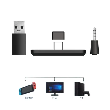 

Wireless -Audio Transmitter Bluetooth Adapter USB Type-C For Switch Lite