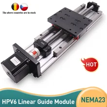 NEMA23 HPV6 Linear modul kugelumlaufspindel sfu1204 mit Linear Führungen HGH15 HIWIN 100% gleiche größe mit 2,8 EINE 56mm stepper motor