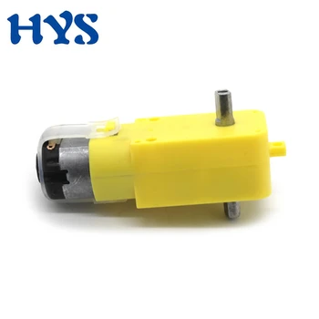 

Mini Geared Motor Double Shaft DC 3V 90pm 6V 200rpm Electric reducer Micro Motors 6 V Volt DIY Small Fan smart Robot model TT
