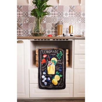 

Microfiber towel "Dolyana" Lemonade, 40x60 cm, polyethylene 200 g / m2 3670955