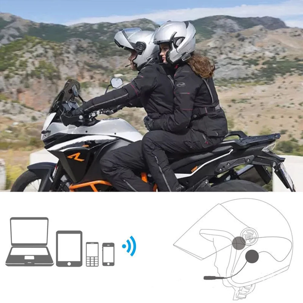 Беспроводная bluetooth-гарнитура для шлема, наушники, громкая связь, динамик