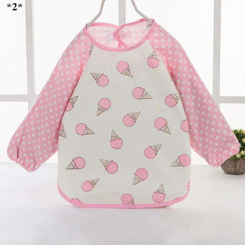 0-3-Years-Cartoon-Baby-Bibs-Apron-Waterproof-Toddler-Girls-Boys-Feeding-Burp-Cloths-with-Long (2)