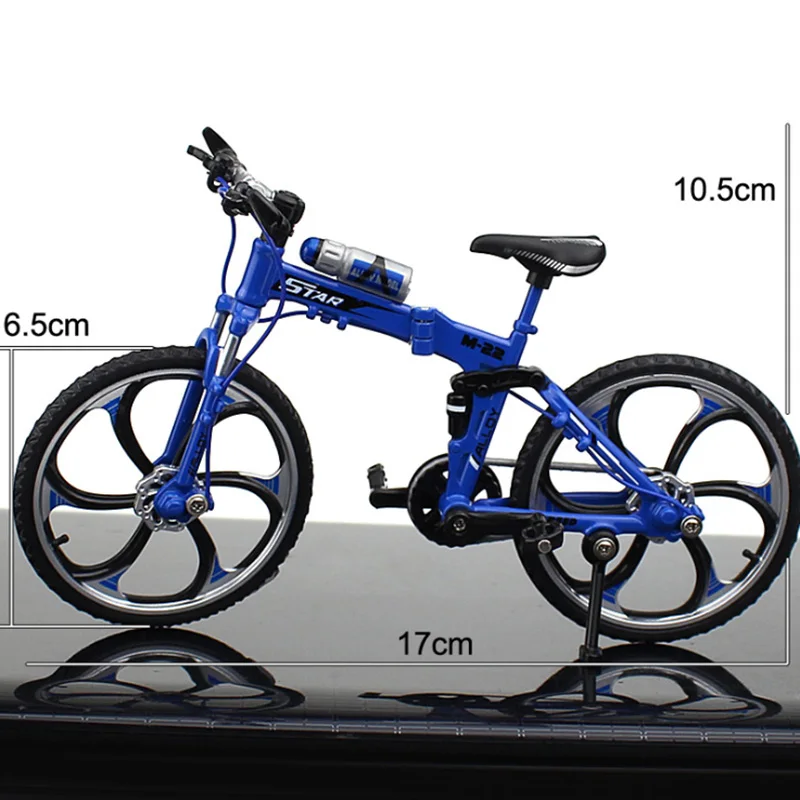 Mini 1:10 new creative alloy Bicycle Model decoration toy
