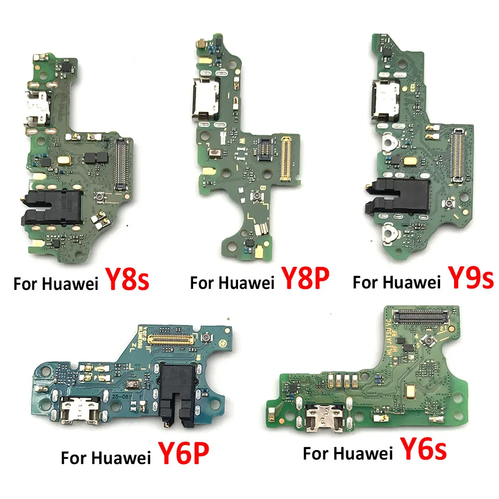 

100% Original USB Charger Dock Connector Charging Port Board Flex Cable For Huawei Y7P Y6S Y6P Y8P Y8S P40 Lite 5G / P40 Lite E