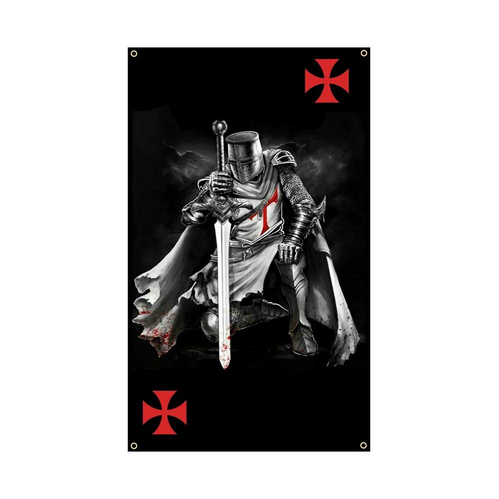 3x5Fts Knight Templar Flag Banner