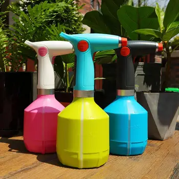 

1 Set 1000ml Electric Watering Can Indoor Outdoor Plants Flower Spray Bottle Garden Mist Tool Easy to Use лейка