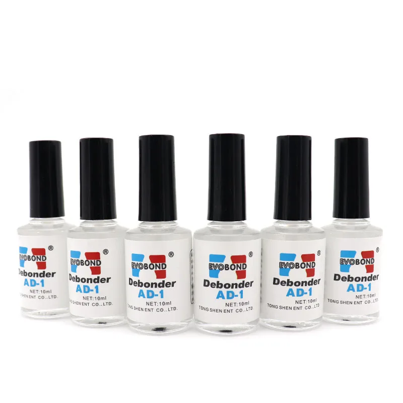 10 Pcs 10ml Nail Polish Remover Quickly Dissolve And Remove Fake Nails Nail Glue Softener Nail 5