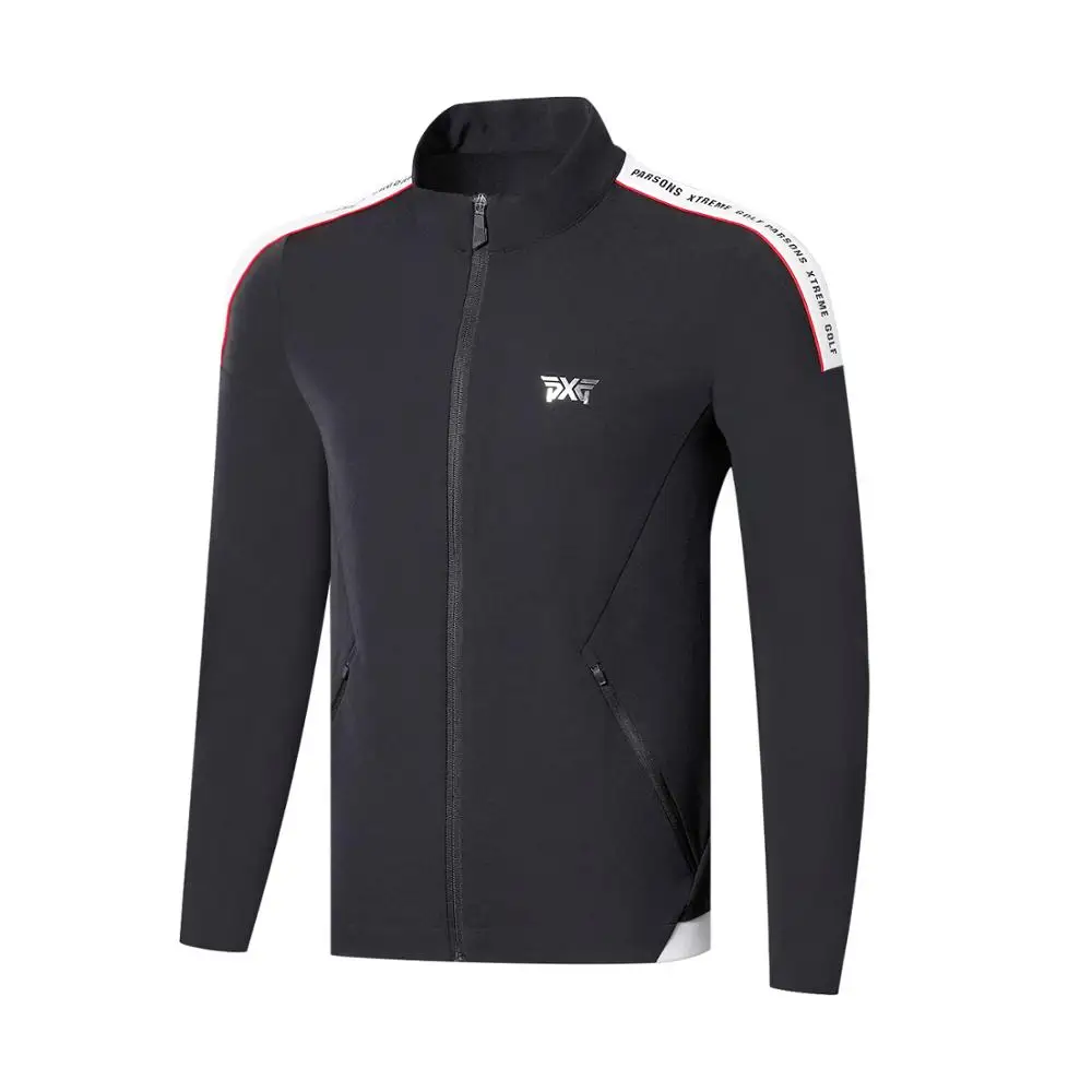 W бархатная одежда для гольфа, теплая одежда для гольфа, S-XXL на выбор, повседневная одежда для гольфа - Цвет: Черный