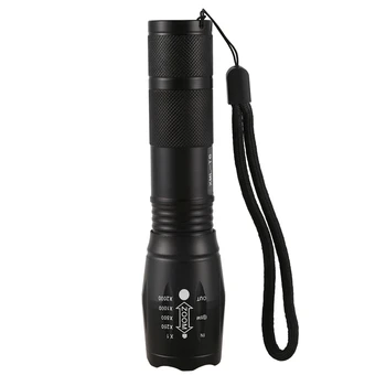 

LED Rechargeable Flashlight XML T6 Lantern torch 4000 lumens 18650 Battery Outdoor Camping Powerful Led Flashlight(TYPE A)