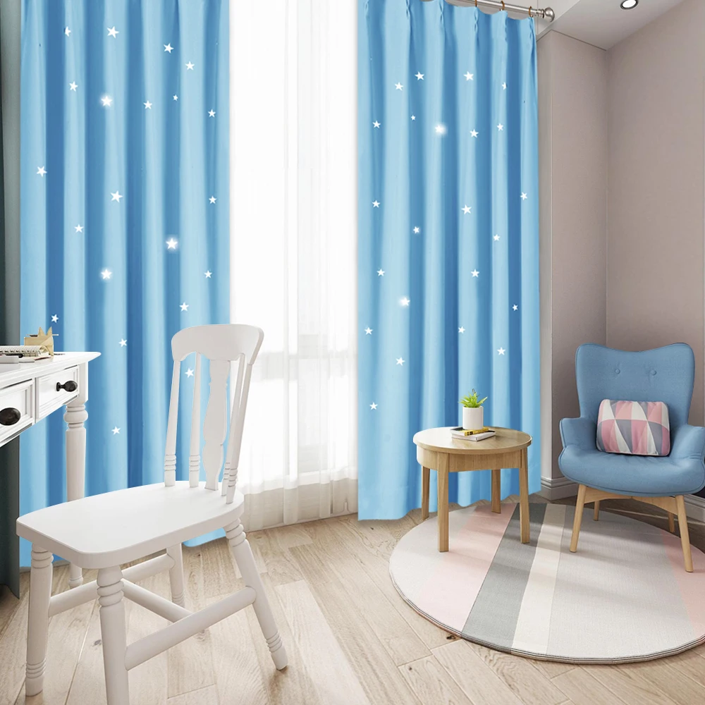 1 шт. драпировка для детской комнаты Звездная ночь|curtains for|blackout curtainscurtains for baby |
