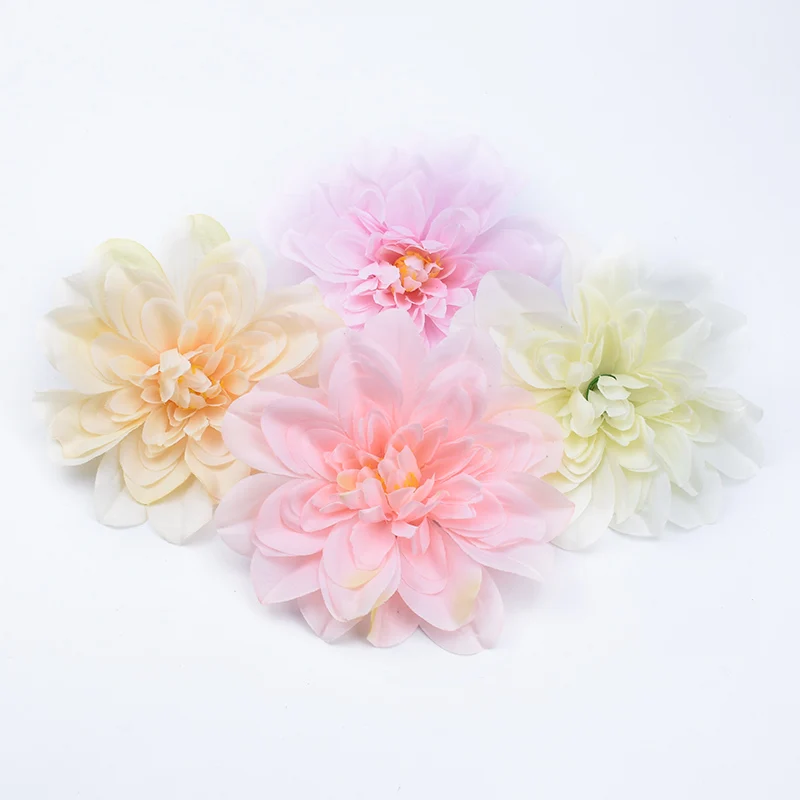 50/100 pcs Wedding decoration flower home decorative flowers wall diy christmas garland artificial flowers silk floristics cheap