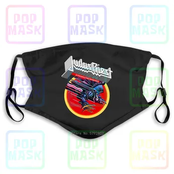 

Dust Mask with Filter Judas Priest Screaming For Vengeance Yellow Washable Reusable Mask