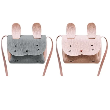 

Mini Shoulder Bag Children Messenger Bag Bebe Girls Handbag Cute Rabbit Shoulder Crossbody Bag