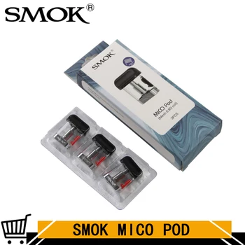 

3pcs/lot Original SMOK MICO Pod 1.7ML Cartridge 0.8ohm 1.0ohm 1.4ohm Electronic Cigarettes Evaporator for SMOK MICO Pod Vape Kit