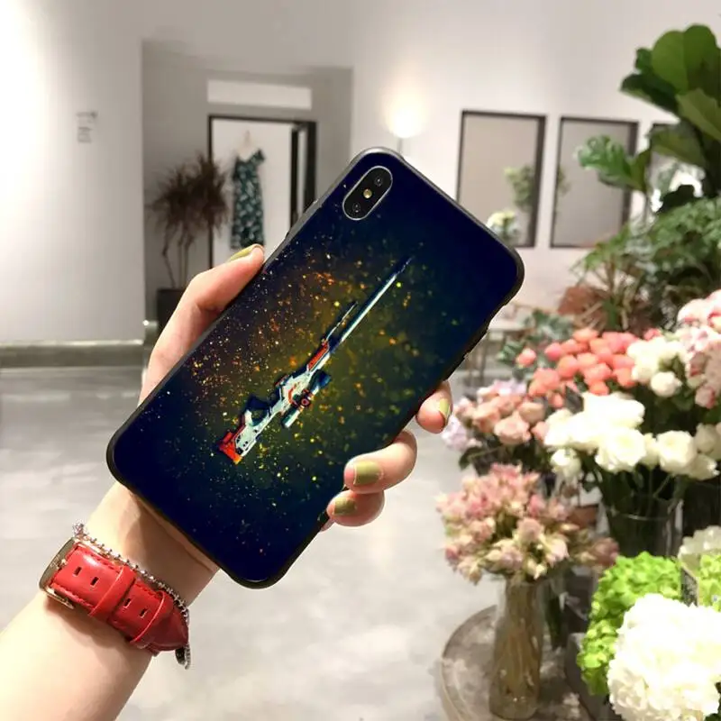 Мягкий силиконовый черный чехол для телефона PENGHUWAN Counter Strike cs go Game iPhone 11 pro XS MAX 8 7 6 6S
