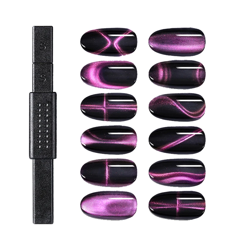 12 видов стилей кошка магнитный гель покраска доски толщиной сильный магнит Stick