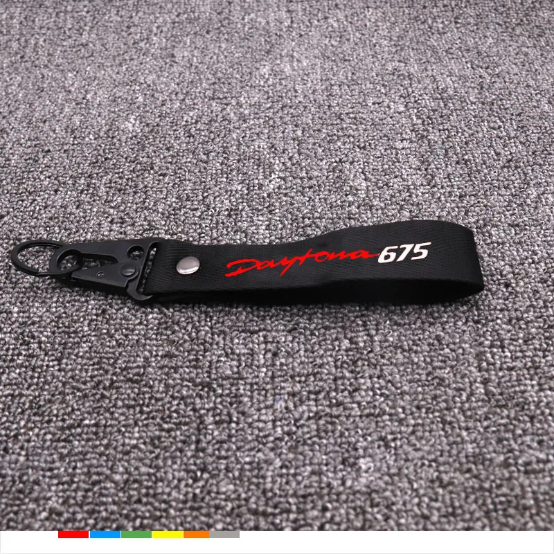 Брелок для ключей с 3D цепочкой для Triumph THRUXTON DAYTONA 675 955i SCRAMBLERTIGER 1050 мотоциклетный значок - Цвет: 18