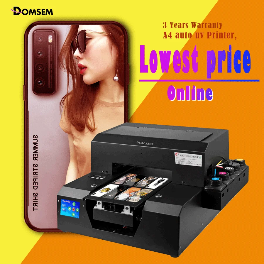 DOMSEM A4 UV принтеры планшетный 3D текстурированный и рельефный чехол для телефона с