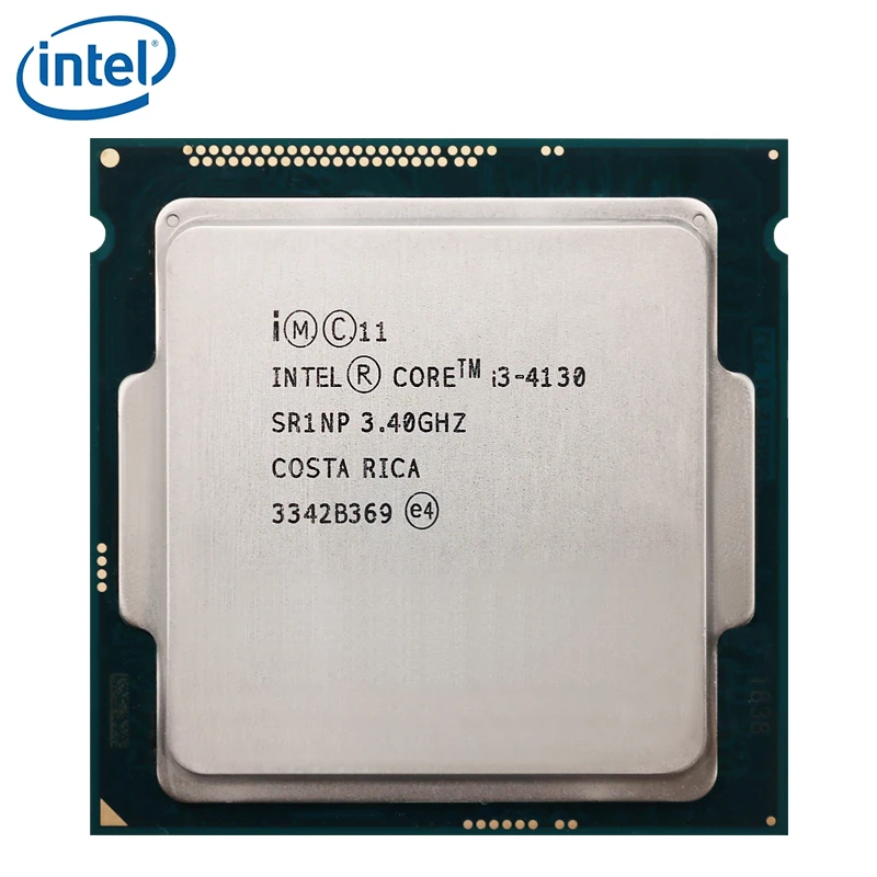 Процессор для ПК Intel Core I3 4130 3 4 ГГц I3-4130 LGA 1150 22 нм двухъядерный 54 Вт 100% работающий