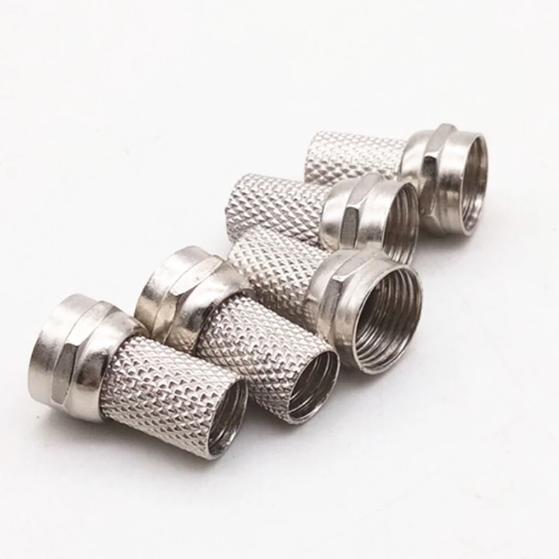 10pcs 75 5 F Connector Screw On Type For RG60 Satellite TV Twist on Diameter 6mm|Connectors| AliExpress