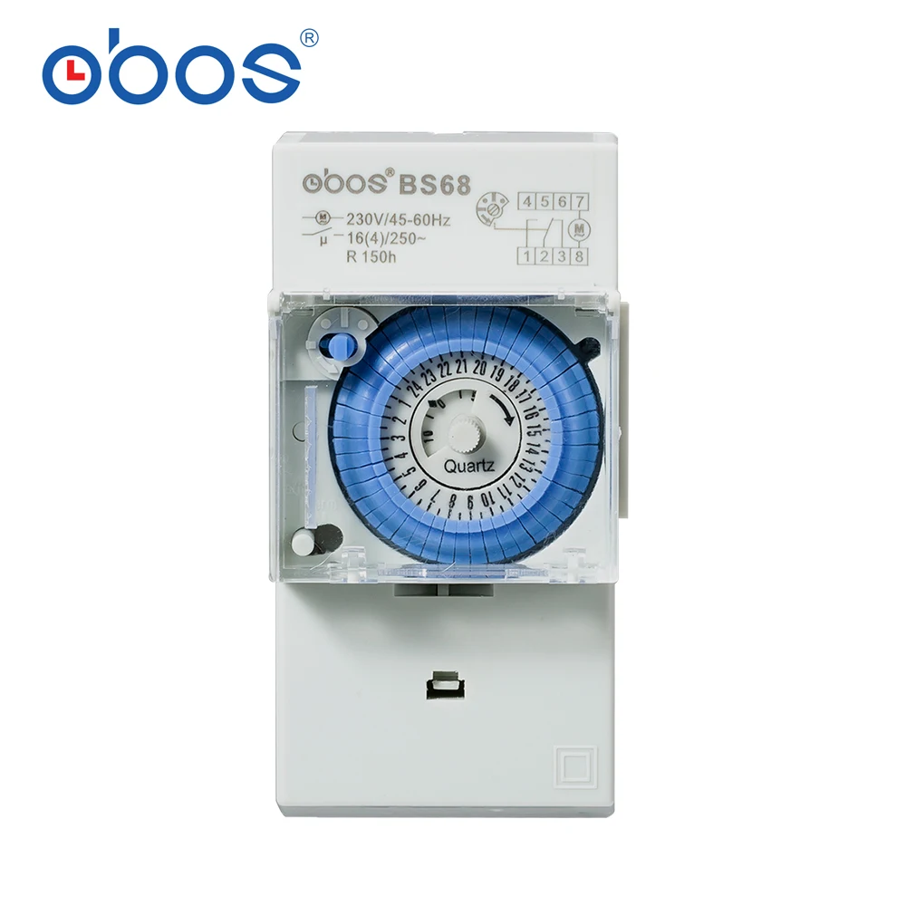 

small footprint timer100V~ 220V small body mechanical timer switch with 48 times on /off per day minimum setting unit 30 mins