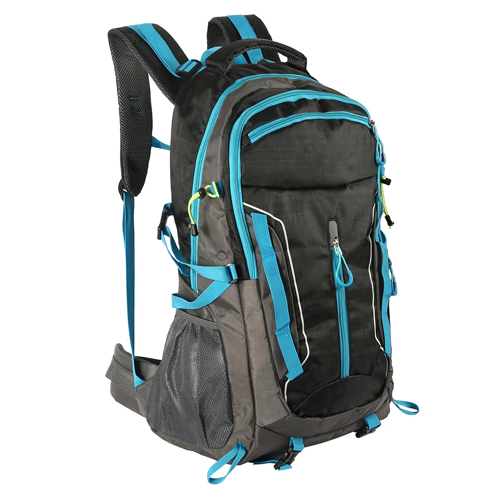 Vertvie 60L Взрослый водонепроницаемый альпинистский Открытый Рюкзак Спортивная Сумка походные рюкзаки самоходные путешествия сверхлегкий рюкзак - Цвет: Синий цвет