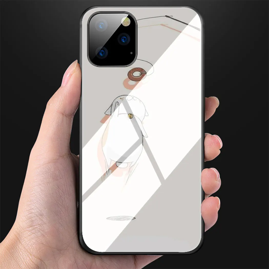 TG3 IYICAO Natsume Yuujinchou чехол для телефона из закаленного стекла для Apple iPhone 11 Pro XS Max XR X 8 7 6S Plus 5s SE - Цвет: TG3
