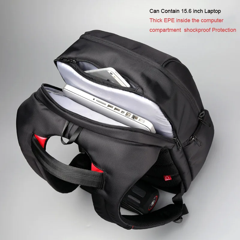 KINGSONS внешний USB зарядка 13,3 15,6 17,3 дюймов водонепроницаемый рюкзак для ноутбука мужской женский дорожный рюкзак студенческий рюкзак сумка