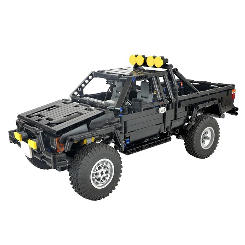 Auto Pickup Truck SR5 xtra cab Suv Snelheid Kampioen  Back Future technic Bouwstenen Movie Collection Diy Bricks Assembly Toys