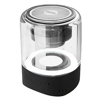 

DENREEL Bluetooth Speaker TWS netic Tandem Speaker LED Transparent Speaker Microphone