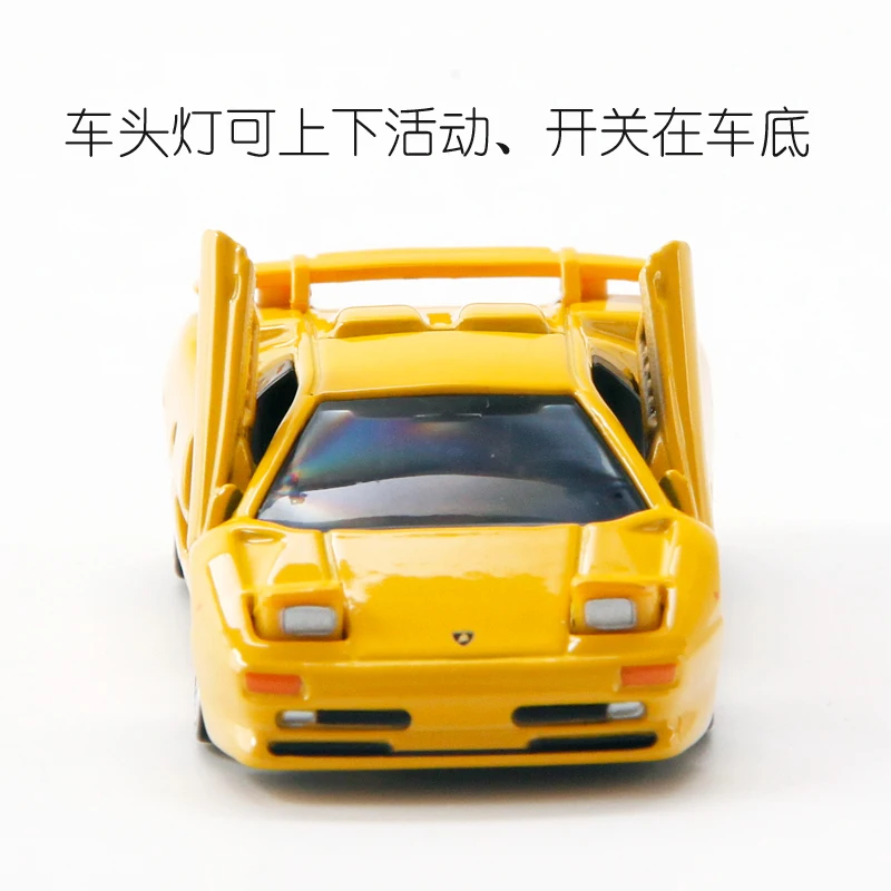 Takara Tomy Tomica Premium TP15 Lamborghini Diablo SV желтый металл литье под давлением модель автомобиля