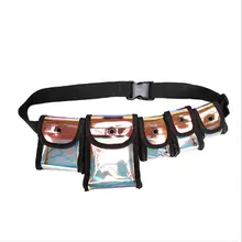 Многофункциональная Спортивная Дорожная сумка из ПВХ, цветные пляжные сумки, прозрачная поясная сумка для мужчин и женщин