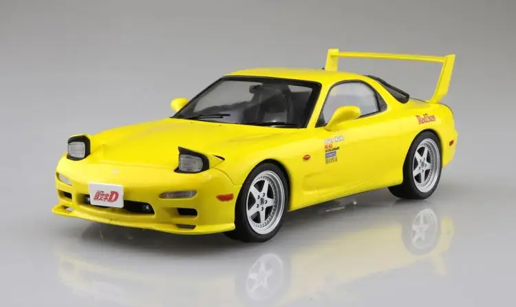 1 24 Initial D Takahashi Keisuke Fd3s Rx 7 Model Building Kits Aliexpress
