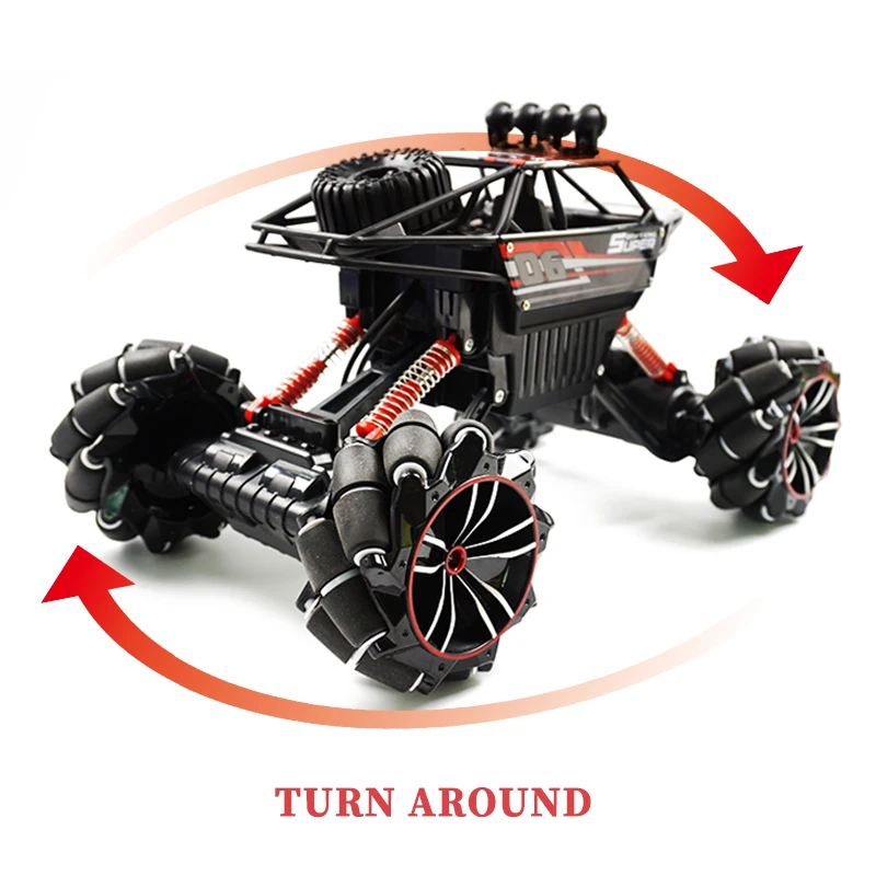 1:12 2,4G RC автомобиль с колесом Mecanum высокая скорость 4WD Дрифт Альпинизм дистанционное управление трюк автомобиль деформации внедорожный автомобиль игрушка