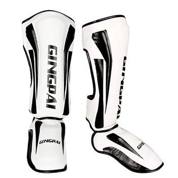 

Upgrade Taekwondo Boxing Shin Guard Ankle Support Muay Thai Kickboxing Equipment Kick Boxing Karate Legging Protectors