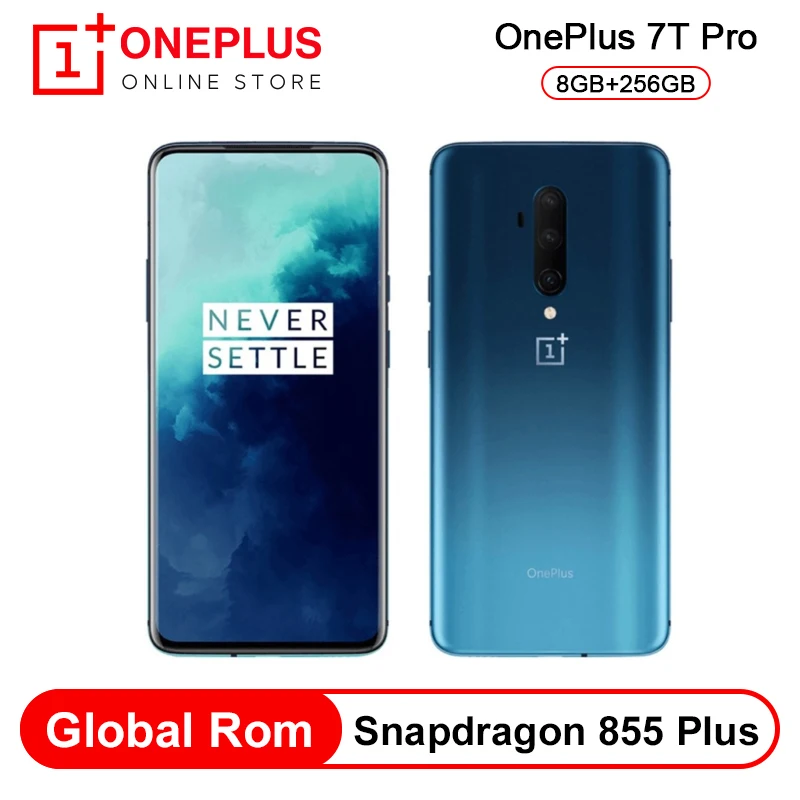 Смартфон OnePlus 7T Pro Snapdragon 855 Plus 8 + 256 ГБ 6 67 дюйма AMOLED 90 Гц 48 МП 4085 мА|Смартфоны| |